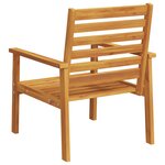 vidaXL Fauteuil de jardin lot de 2 66 5x65x81 cm bois massif d'acacia