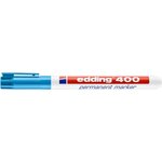 Marqueur Permanent 400 Bleu Clair Pointe Fine 1 mm EDDING