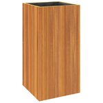 vidaXL Jardinière 45x45x90 cm bois massif d'acacia