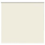 vidaXL Store enrouleur occultant blanc cassé largeur du tissu 141 6 cm