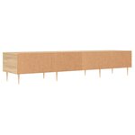 vidaXL Meuble TV chêne sonoma 150x36x30 cm bois d'ingénierie