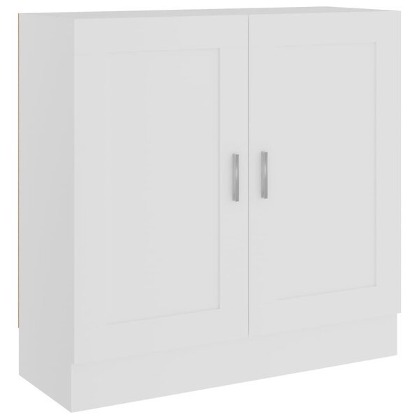 vidaXL Bibliothèque Blanc 82 5x30 5x80 cm Bois d'ingénierie