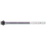 vidaXL Bande LED 12 Pièces Noir et Blanc 1745 mm Cuivre et plastique