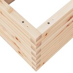 vidaXL Jardinière 110x60x45 5 cm bois de pin massif