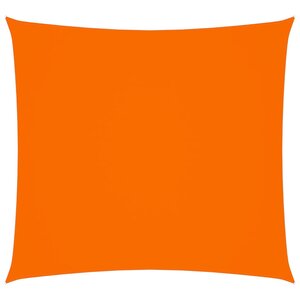 vidaXL Voile de parasol tissu oxford carré 4 5x4 5 m orange