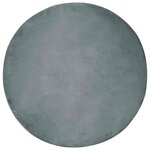 vidaXL Tapis en Fourrure Synthétique de Lapin Olite Anthracite