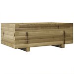 vidaXL Jardinière 70x40x26 5 cm bois de pin imprégné
