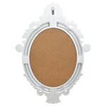 vidaXL Miroir mural style château 56x76 cm Argenté