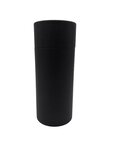 Lot de 6 boîtes cylindriques en carton Noir 8.2 x 17.2 cm