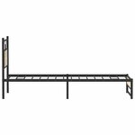 vidaXL Cadre de lit sans matelas chêne sonoma 80x200 cm