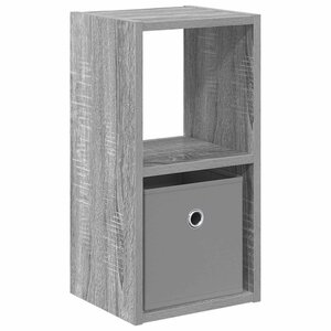 vidaXL Table de chevet avec tiroir Gris Sonoma 25 5 x 22 x 49 5 cm