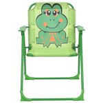 vidaXL Ensemble de bistro avec parasol pour enfants 3 Pièces Vert