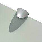 vidaXL Étagère murale en verre 80x10 cm 8 mm