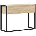 vidaXL Table d'appoint Sonoma 100 x 36 x 75 cm Bois d'ingénierie