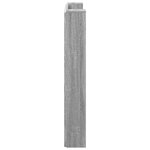 vidaXL Tête de lit Gris Sonoma 120 x 16 5 x 103 5 cm Bois d'ingénierie