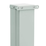 vidaXL Auvent latéral rétractable de patio 600x160 cm gris