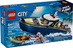 LEGO City 60456  La course-poursuite en bateau de police — 264 pièces  dès 6 ans