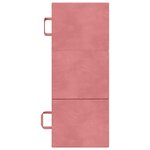 vidaXL Canapé-lit pliable 75 x 67 x 45 cm Rose