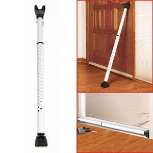 Antivol pour Portes et Fenêtres Coulissantes Ajustable - de 70 à 112 cm