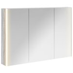 vidaXL Armoire Miroir de Salle de Bain Gris Sonoma