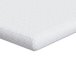 vidaXL Coussins de Matelas Blanc 140 x 190 cm