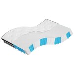 vidaXL Matelas à ressorts ensachés moyen 100x200 cm