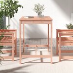 vidaXL Table de jardin 121x82 5x110 cm bois massif de douglas