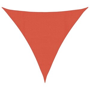 vidaXL Voile d'ombrage 160 g/m² Terre cuite 4 5x4 5x4 5 m PEHD