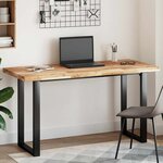 vidaXL Dessus de table rectangulaire 120x60x4 cm bois massif d'acacia
