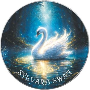 Pièce de monnaie en Argent 1 Dollar g 31.1 (1 oz) Millésime 2026 Forest Totems IV SYLVARA SWAN