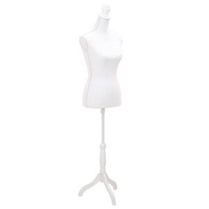 vidaXL Buste de présentation Femme Blanc