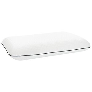 vidaXL Coussin de sommeil Uni Blanc 30 x 50 x 9 cm