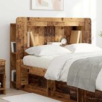 vidaXL Cabinet de Tête de Lit Bois ancien Bois d’ingénierie