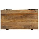 vidaXL Table basse 115x60x40 cm Bois de manguier massif