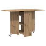 vidaXL Table à dîner 115 x 70 x 75 cm Bois d'ingénierie