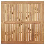 vidaXL Ensemble à manger de jardin 5 Pièces Bois d'acacia solide