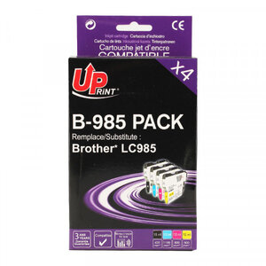Pack PREMIUM compatible Brother LC-985  4 cartouches