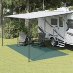 vidaXL Tapis de sol de camping vert 4 5x2 5 m