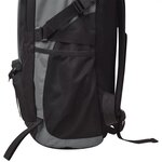 vidaXL Sac à dos de randonnée 40 L noir et gris