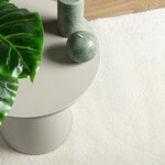 vidaXL Tapis OVIEDO à poils courts crème 60x110 cm