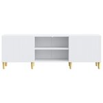 vidaXL Meuble TV Blanc 150 x 31 x 50 cm Bois d'ingénierie