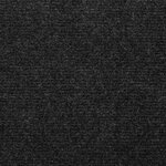 vidaXL Tapis d'escalier auto-adhésifs 10 Pièces noir 56x17x3 cm