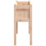 vidaXL Jardinières avec pieds 110x31x70 cm bois de pin massif