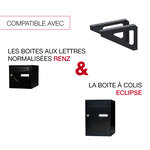 Equerres noir mat ral 9005m