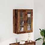 vidaXL Armoire murale vieux bois 69 5x34x90 cm