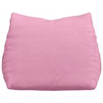 vidaXL Coussin de Dos Rose 45 x 20 x 35 cm tissu