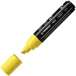 Marqueur pointe large FREE acrylic T800C jaune x 5 STABILO