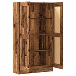 vidaXL Bibliothèque vieux bois 82 5x30 5x150 cm bois d'ingénierie