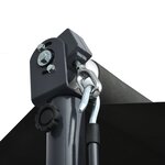 vidaXL Auvent sur pied 600 x 300 cm Anthracite