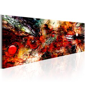 Tableau - artistic chaos l x h en cm 135x45